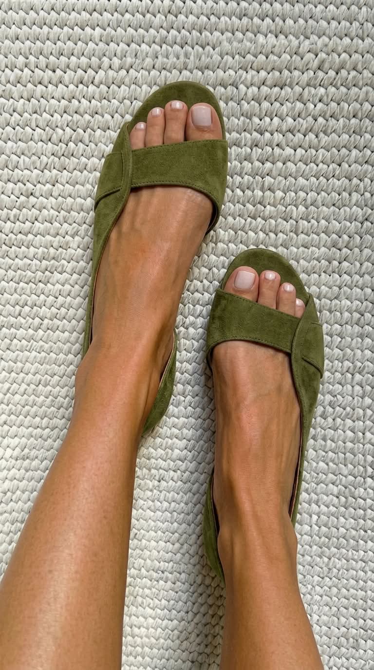 Sadie | Casual Low-Heel Open-Toe Slingback Sandals