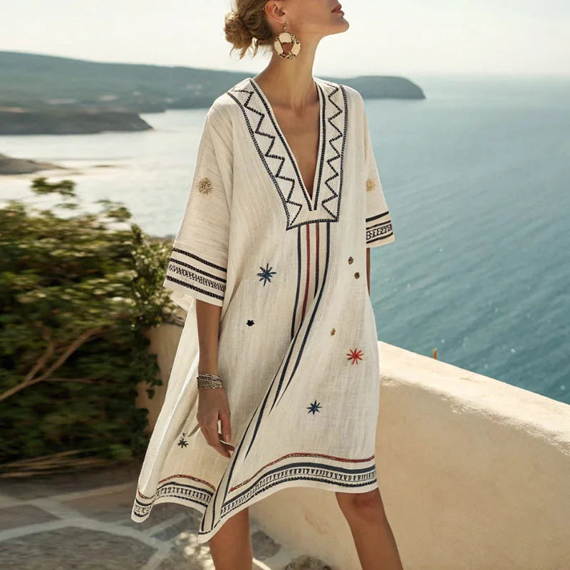 Elin - Elegant and Versatile Beach Dress for Summery Days
