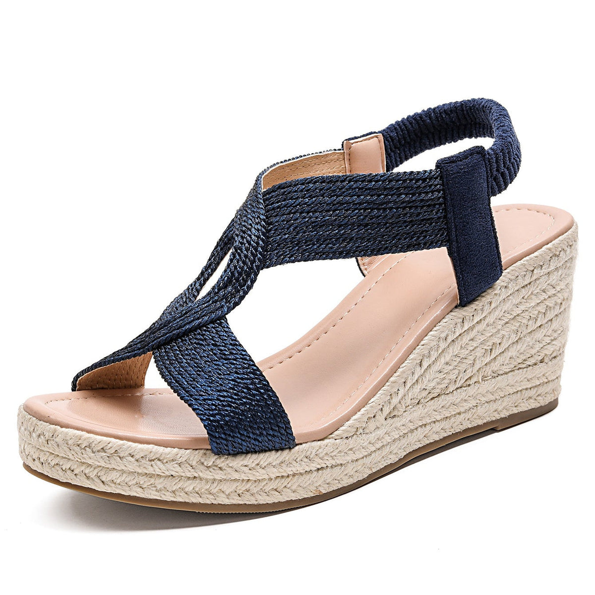 Patricia | Braided Wedge Sandals
